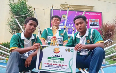 SMP Muhammadiyah 8 Palang MBS Tuban Raih Juara 3 Pioneering di Soedirman Scout Challenge 2025